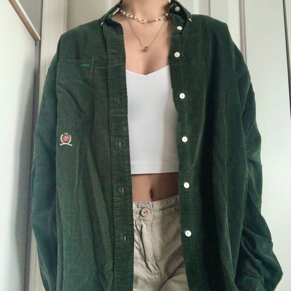 Vintage Tommy Hilfiger corduroy button up - Picture 2 of 3
